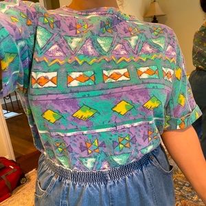 VINTAGE Cuffed T Shirt